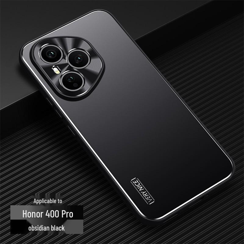 Honor X80i Magic8 Metal Frosted Stand Protective Case - 500Pro Full Coverage