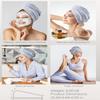 Microfiber Hair Towel, 3 Packs Hair Turbans for Wet Hair, Drying Hair Wrap Towels for Curly Hair Women Anti Frizz (Blue,Grey,Pink)
