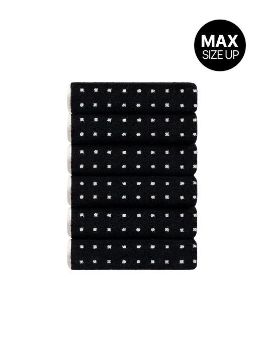 

TETO 6P Black Edition Dot Max Supima Towel 250g DotMax 250g