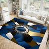 Club Brugge FC Design Tappeto in Velluto di Cristallo Accogliente Non?Tappeto Stampato Antiscivolo per Camera da Letto Soggiorno Ingresso