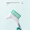6-Pack of Double-Sided Toothbrushes with Random Colors, Large Brush Head, Denture Toothbrush, Cleaning Brush, Double-Sided Denture Brush, Invisible Br