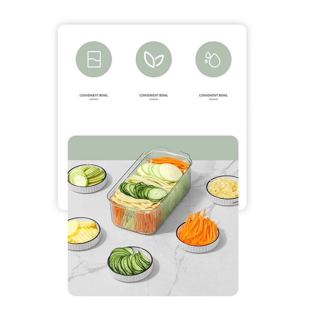 Multi Functional Vegetable Cutter Potato Shreds Slicing And Slicing Machine Kitchen Shredder