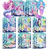 8PCS Creative Mermaid Cute Cartoon Stickers, Account Decoration, Notebook, Water Cup, Phone Case, Personalized Stickers