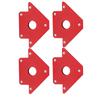 4 Pcs 50LB Welding Magnetic Arrow Holder 45 90 135 Multi Angle Welder Setup Magnet Support Jig Positioner Power Tool