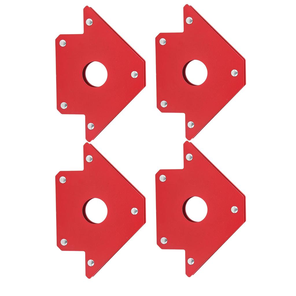 4 Pcs 50LB Welding Magnetic Arrow Holder 45 90 135 Multi Angle Welder Setup Magnet Support Jig Positioner Power Tool