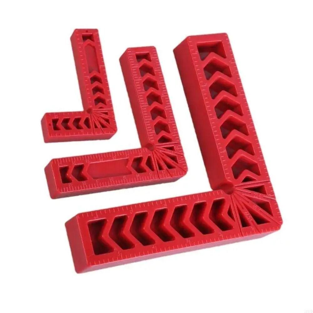 Square Right Angle Woodworking Positioning Ruler L-Shaped Auxiliary Fixture Right Angle Positioning Block Accurate Crafted