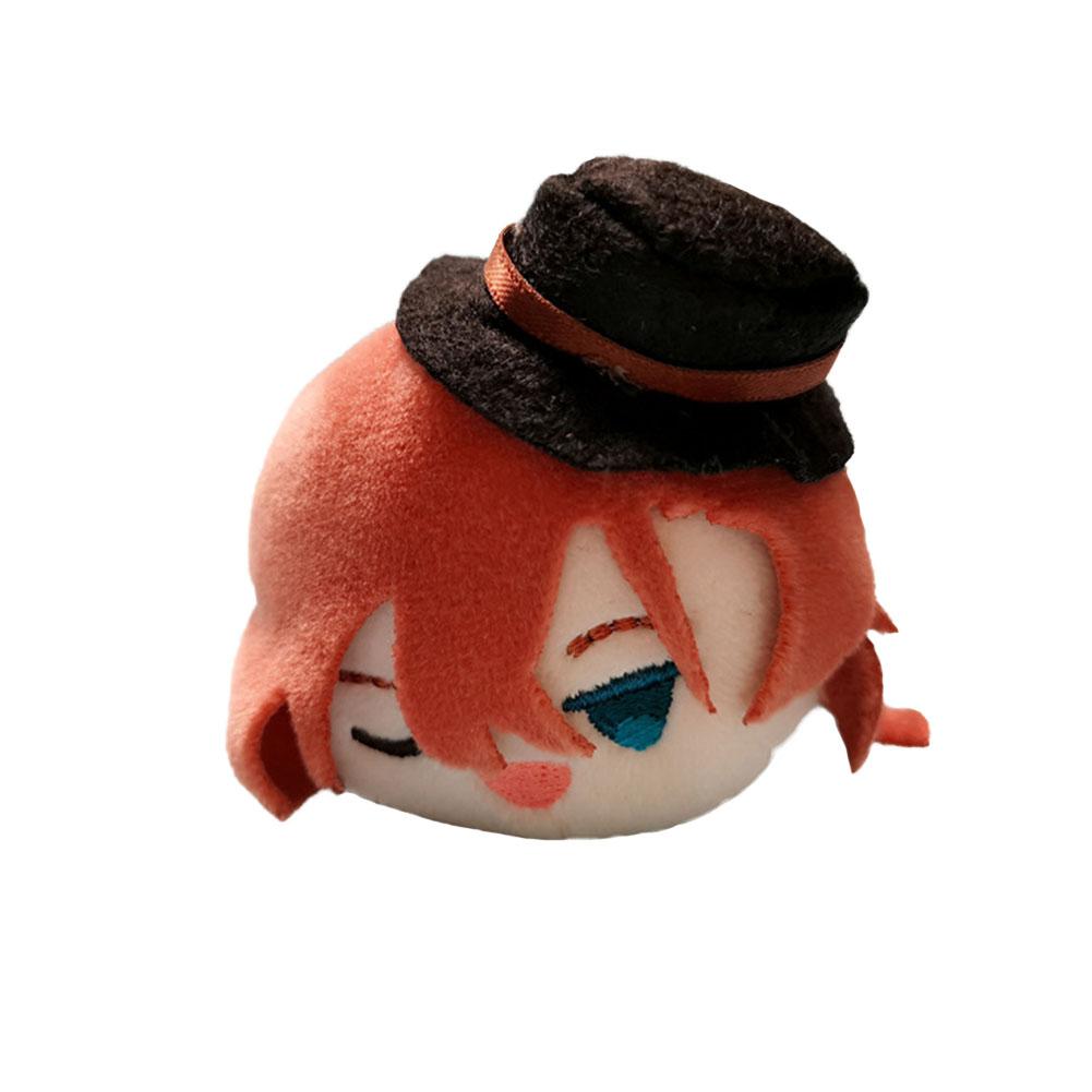 Anime BSD Plush Doll Dazai Osamu Nakahara Chuuya Toy Mini Cute Cosplay Toy Party Small Ornament Bed Decoration Pillow Gift Kids