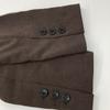 Theory 24 Years Brown Crisp Twill SB Slim Blazer UL Tailored Jacket Jacket 0 BrownUsed