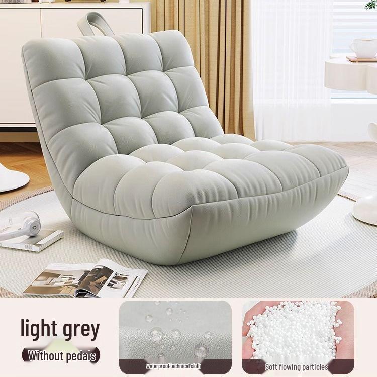 Caterpillar Single Sofa: Recline, Relax, Sleep—Ideal for Bedroom, Balcony, or Lounge Chair Use.