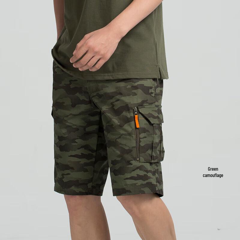 Decathlon Men s Loose Fit Casual Cargo Shorts S
