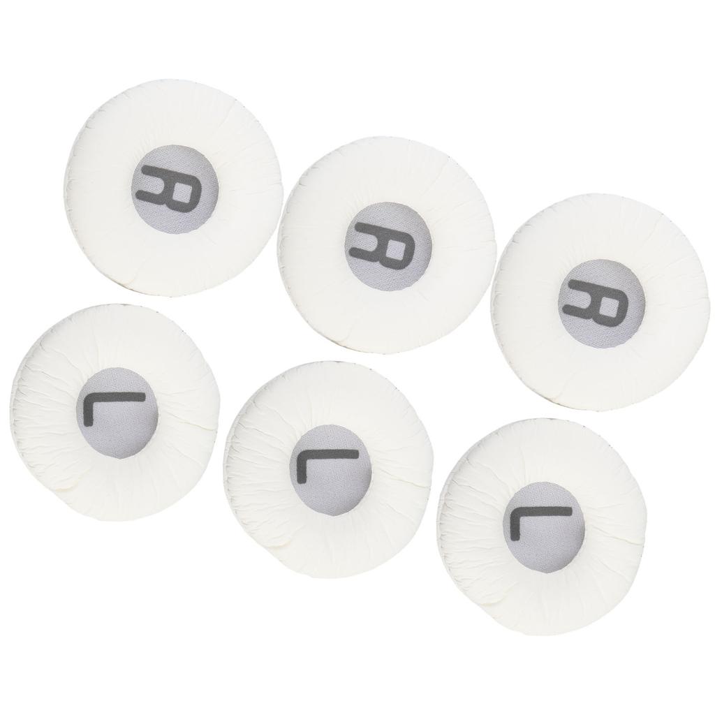 3 Pairs Headphones Replacement Ear Pads Cushions   Protein Leather Ear Pads for ATH-AR3  ATH-AR3iS