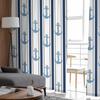 Anchor Line Rope Loop Tulle Window Curtains for Bedroom Luxury Home Decor Drapes In Living Room Chiffon Panels