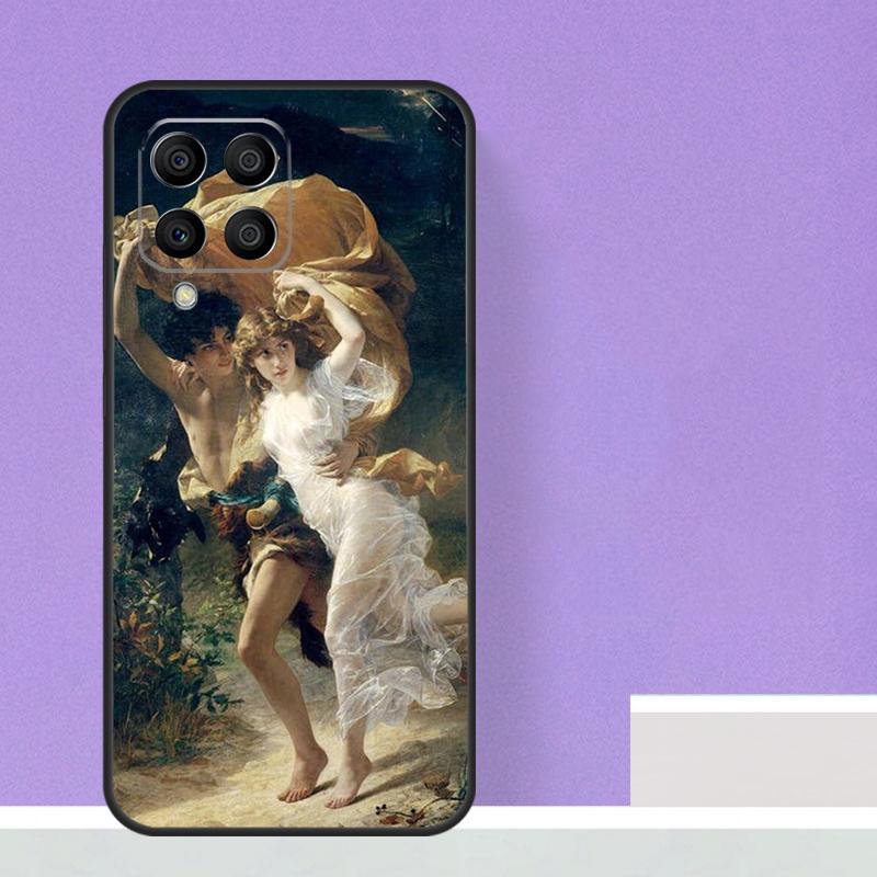 Renesanční umělecká barva pro Samsung Galaxy M55 M15 M13 M33 M53 M20 M30s M31s M12 M32 M52 M11 M51 M14 M34 M54 Pouzdro