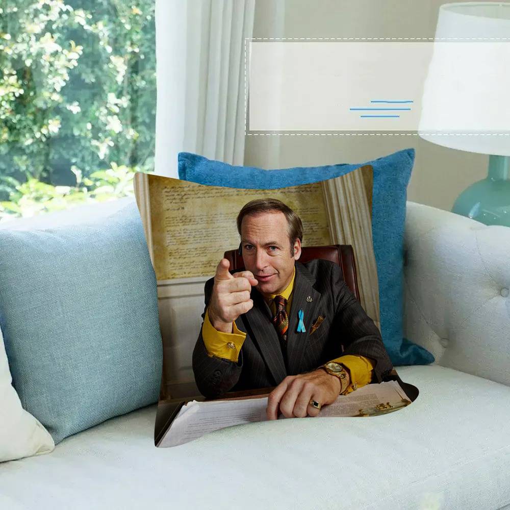 Classic Better Call Saul Pillow Cushion Cover Pillowcase Living Room Sofa Home Decor Customized