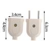 Hot Sale 2 Pin EU Plug Male Female Electronic Connector Socket Wiring Power Extension