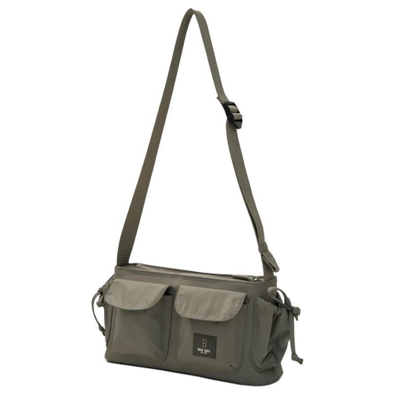 MLB Nylon Umhängetasche, Crossbody Tasche Regular Herren Khaki Lässig 3ACRB035N-43KAP