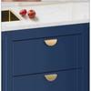 Modern Semicircle Cabinet Door Handles Cupboard Closet Furniture Door Handle Aluminum Alloy Half Round Drawer Pulls