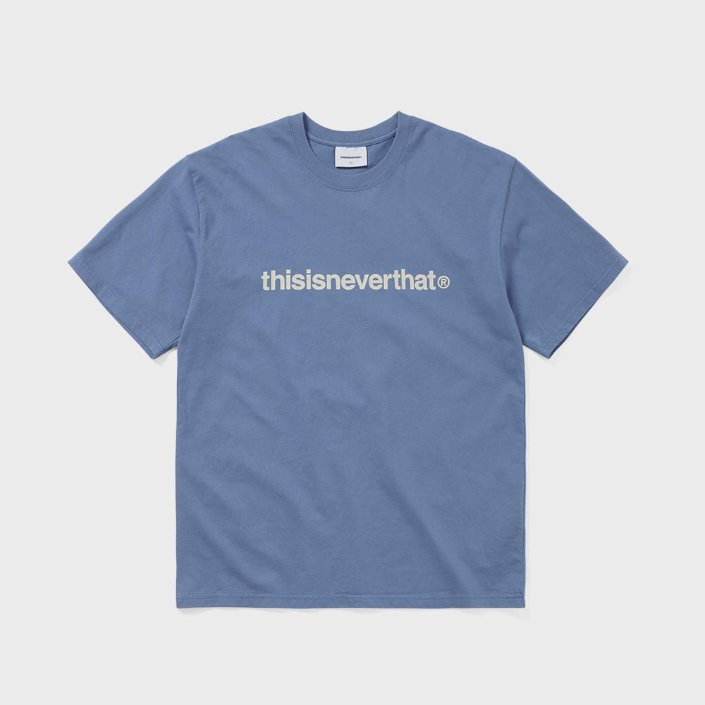 ThIs Is Never ThaT T Logo Tee sTeel Blue S
