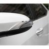 For Toyota Corolla 2014-2018 Car Sticker Rearview Side Mirror Cover Exterior Trim Silver Chrome Accessories Vehicle Decoration