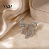 Women Jewelry Sparkling Rhinestone Bow Brooch, Mini Bowknot Shaped Lapel Fashion Accessory Pin, Clothing for Girls Pin