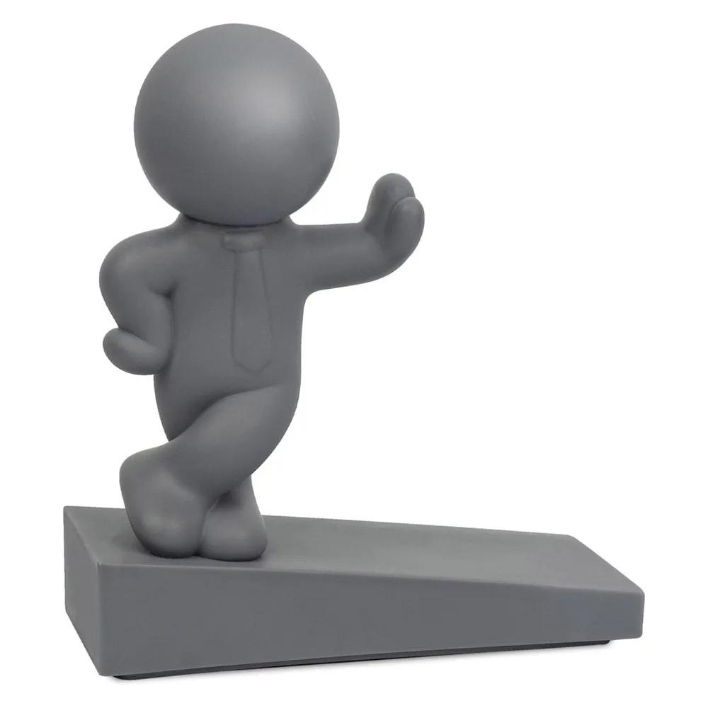 Cartoon Decorative Door Stop No Drilling Action Figure Door Stopper Non-slip Anti Collision Door Bumper for Home&Bedroom