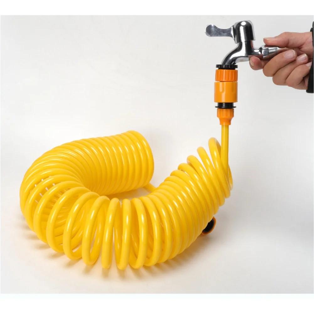 Ergonomic Garden Hose Design Expandable Tube Recoil Garden Hose EVA Material Lightweight Portable Expandable Coil Design