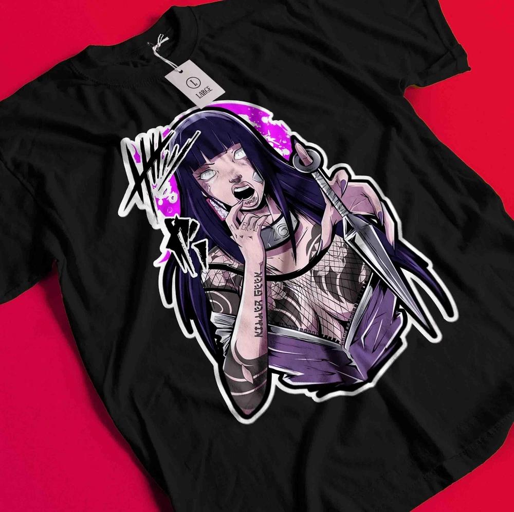 Hinata Tshirt Naruto Tshirt Jiraya Shirt Madara Kakashi Itachi Uchiha Anime Tee S