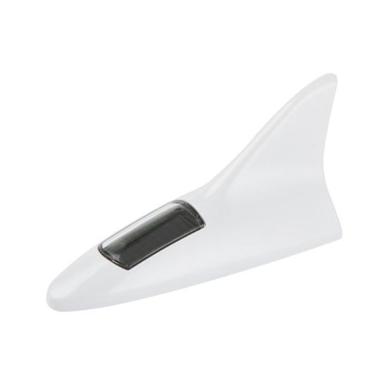 Shark Fin Solar Energy Powered Car Flash Strobe Light Emergency Warning Lamp