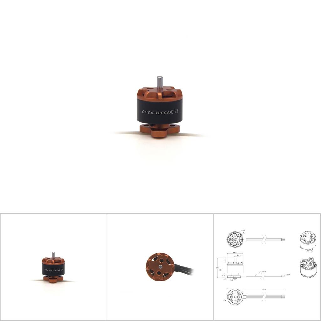 Professional 0804 15000KV 1‑2S Brushless Motor for RC Drone FPV Racing Accessory