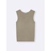 Gu By Uniqlo Rib Knit Square Neck Tank Top Model