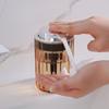 Refillable Liquid Foaming Bottle Press Type Mousse Bottle Foaming Soap Dispenser  Shower Gel