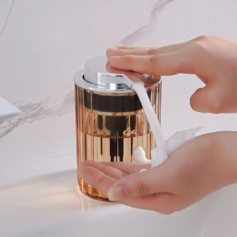 Refillable Liquid Foaming Soap Dispenser Press type Mousse Bottle Dish Soap Container  Bathroom