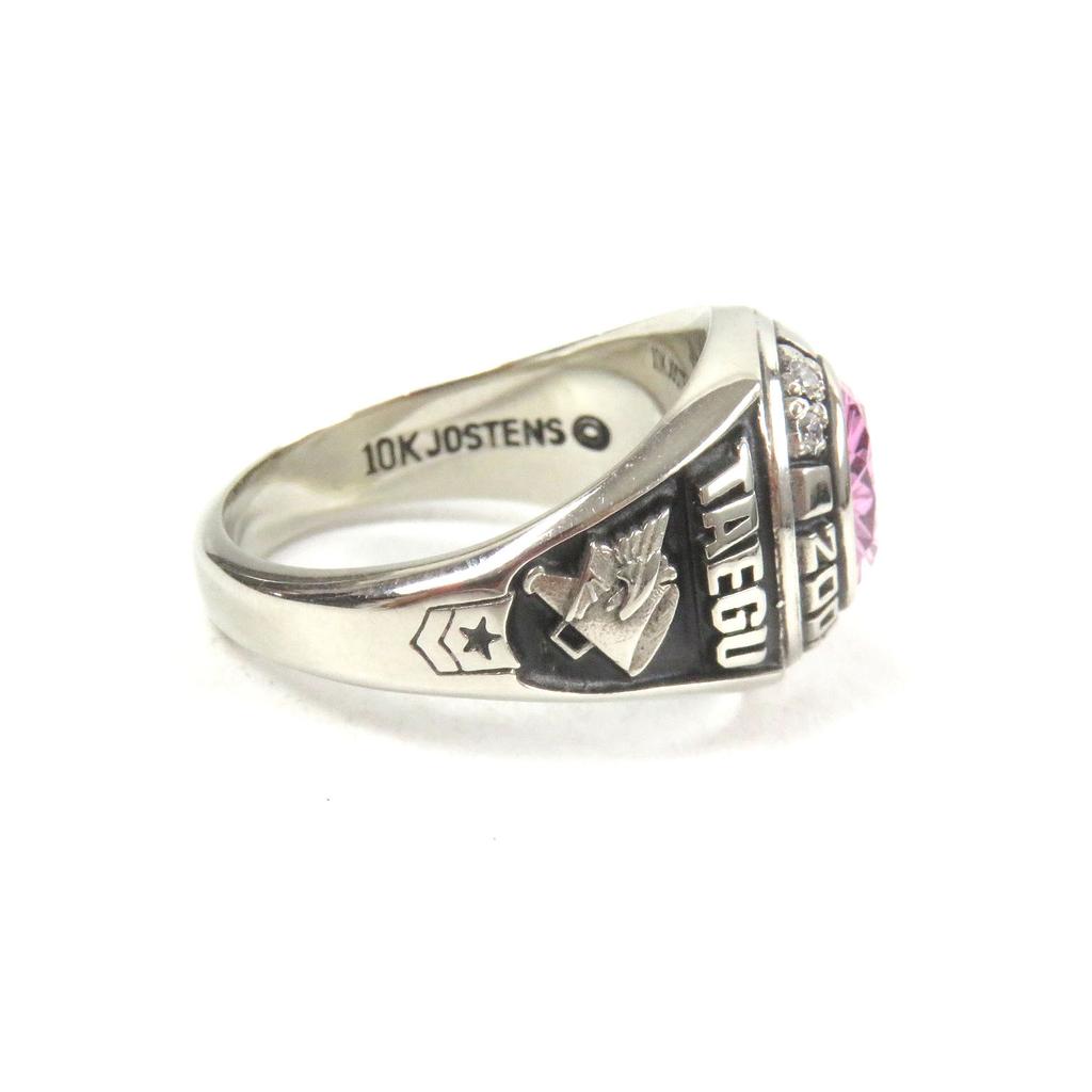 Excellent JOSTENS Ring Diamond 4P 2005-2006 TAEGU ANDREA Accessories Silver Used