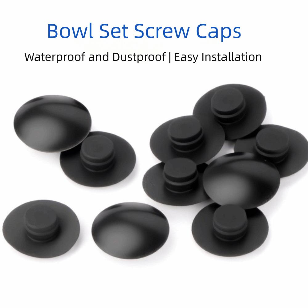 10pcs Rubber Material Stem Top Cover Dustproof Bowl Set Cover Parts Bicycle Headset Cover  MTB Bike