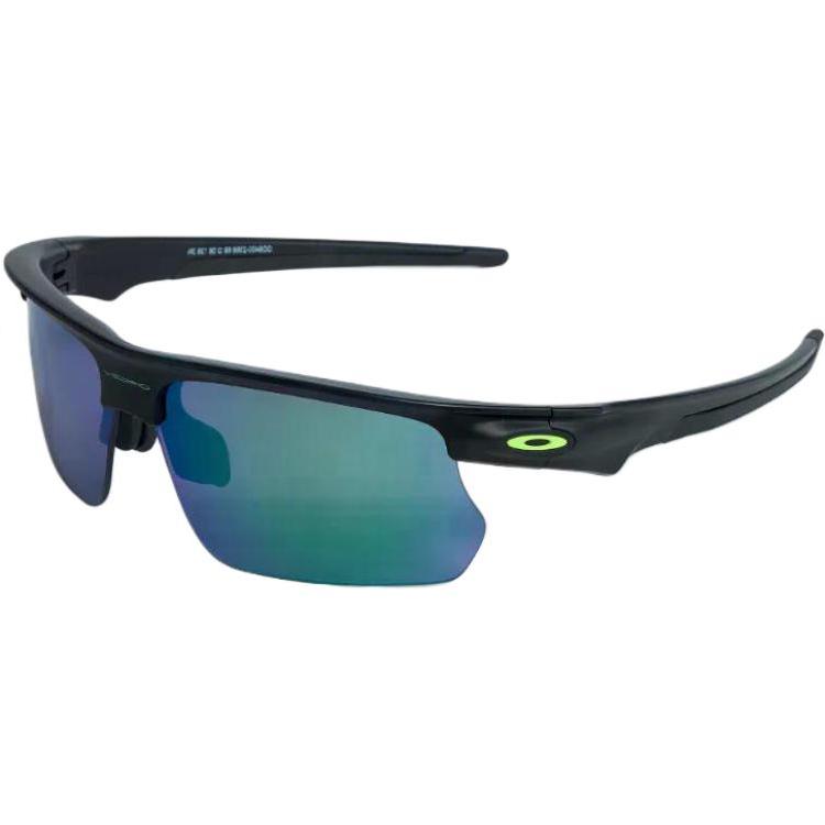Уникальный дизайн Oakley - Солнцезащитные очки неправильной формы Унисекс-солнцезащитные очки Черные 0OO9400940023 F,Black