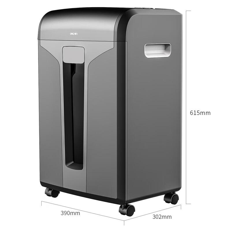 Deli Commercial High-Security Paper Shredder CN Plug (adapter Included)