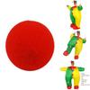 Vibrant Adult Inflatable Clown Cosplay Costume For Memorable Halloween Parties