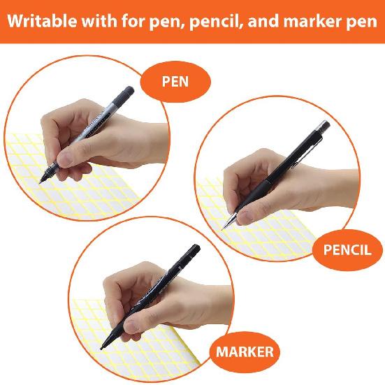 Pack of 4950, 45 Sheet White Rectangle Labels Small Blank Stickers Self Adhesive Writable Stickers for Office Home DIY Craft Supplies 0.5 x 0.75 Inch