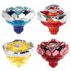 Vibrant Red Alloy Spinning Top Toy Single Pack Non-electric Battle Gyro For Kids