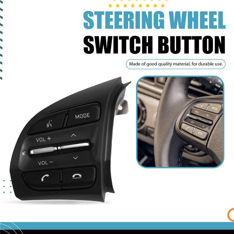 For Hyundai I10 I30 Veloster Kona Steering Wheel Switch Button Radio Cruise Control Switch Button Left 96710-J9030
