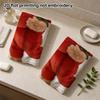 Cuddly Tomato Bear Print Towel, Absorbent Bathroom Towel