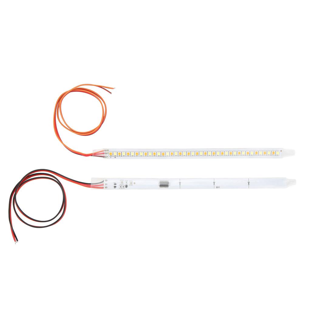 18cm 1 Pair LED Rear View Light Strip High Brightness 12V Side Mirror Strip Tape Universal for Vehicle