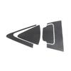 Car Styling Carbon Fiber Rear Door Handle Bowl Sticker Stickers Door Handle For Honda HR-V HRV Vezel 2015 2016 2017 2018