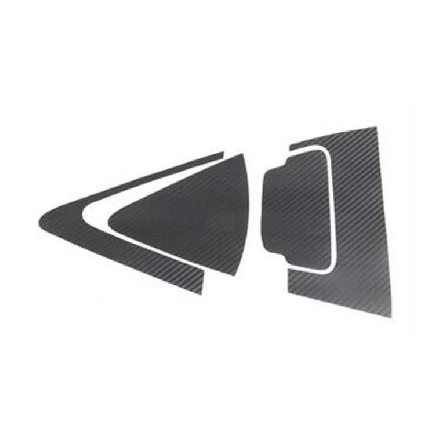 Car Styling Carbon Fiber Rear Door Handle Bowl Sticker Stickers Door Handle For Honda HR-V HRV Vezel 2015 2016 2017 2018