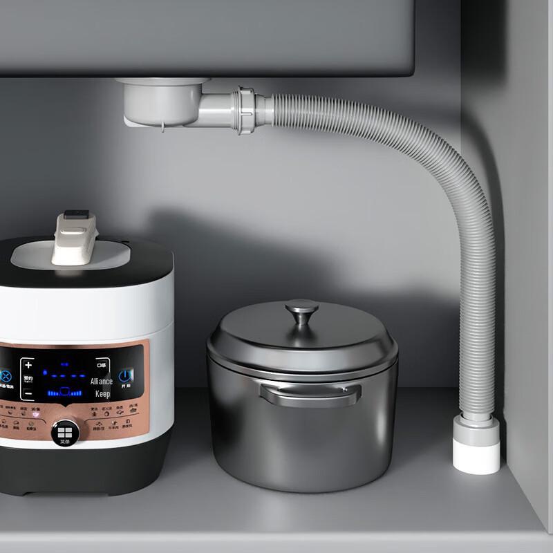 Kitchen Sink Drain Pipe Strainer with Overflow