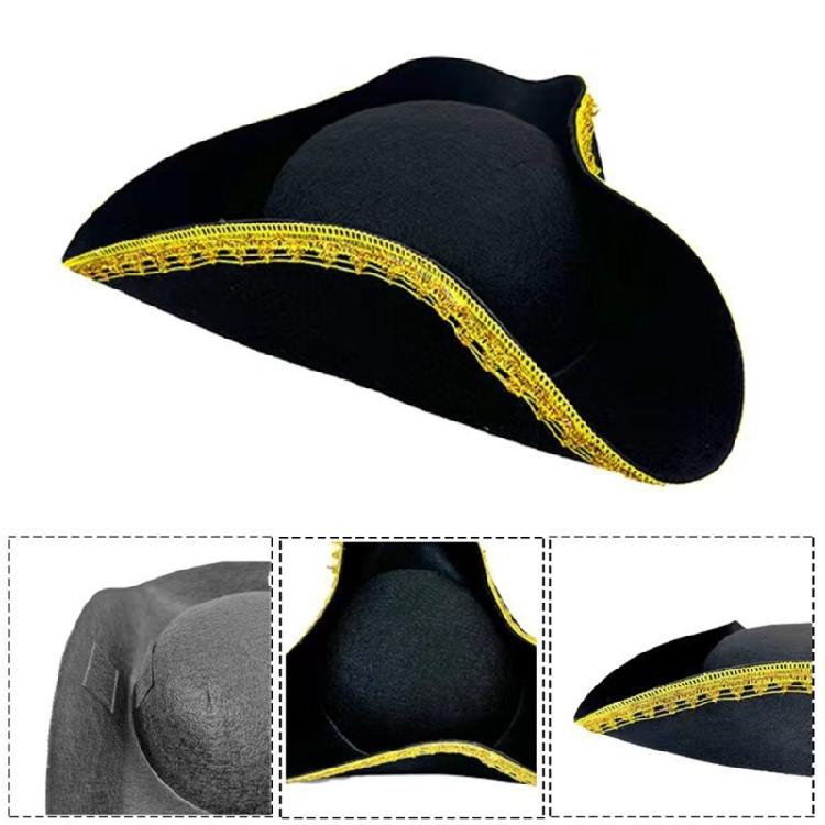 Leisure Fashion Hats Adults Pirate Hats Halloween Witch Hat Gameplay Pirate Gear for Masquerade Balls and Theme Parties