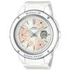 Casio Wristwatch Baby-G Floral Dial Series BGA-150FL-7AJF Ladies White