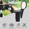 Bicycle Rear View Mirror 360 Angle Adjustable Portable Lightweight Impact-resistant Bicycle Mirror For Handlebars