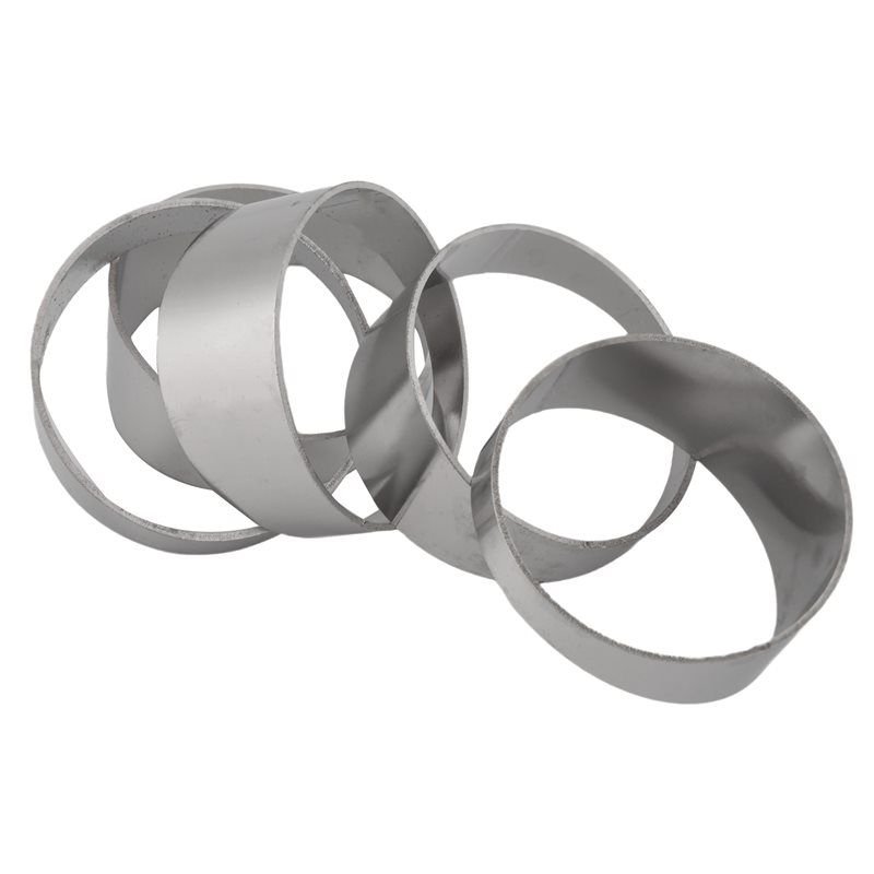 

ABJI-90 Degree Stainless Steel Tight Radius Pie Cuts (Not Welded) - Lasercut & Deburred For Custom Exhaust (5Pcs)