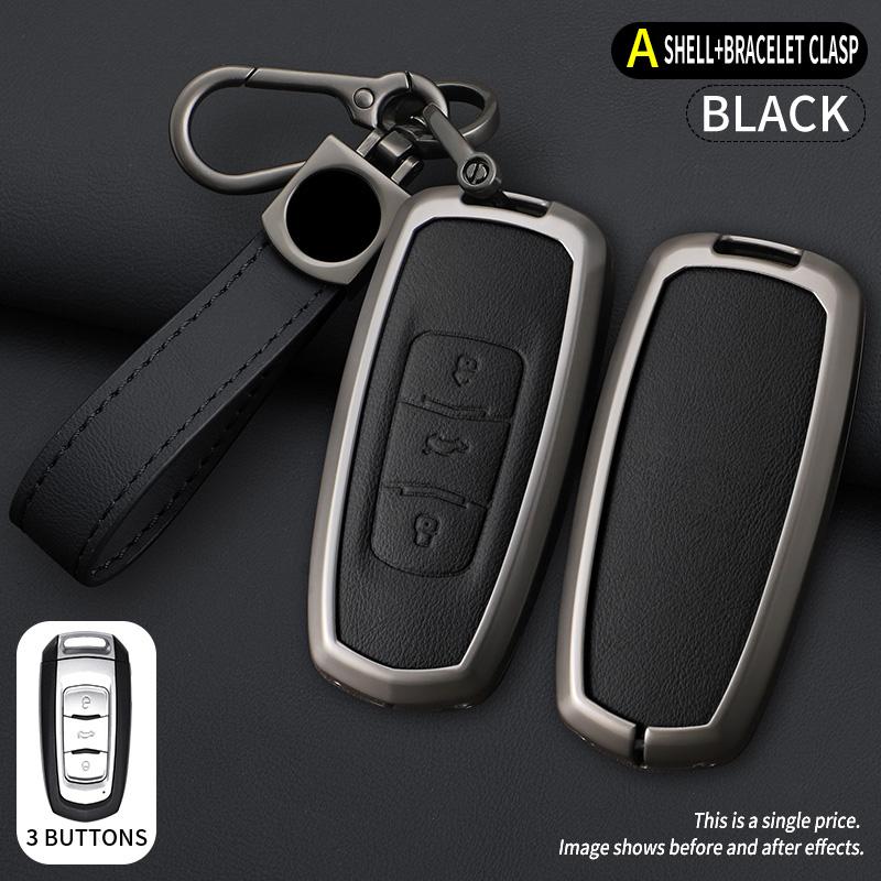 Zinc Alloy Car Key Case Cover Shell For Geely Emgrand X7 Gs Gx3 Gt Gc9 Ec7 Gc715 Ec718 Englon Sc3 Atlas Pro Keyless Remote Fob